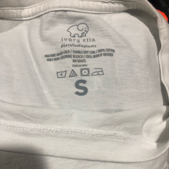 Ivory Ella (S) short sleeve tee - Picture 3 of 3